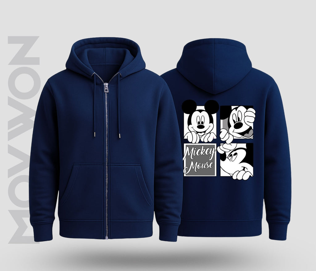 Micky Mouse Relaxed Hoodie Diesel Blue