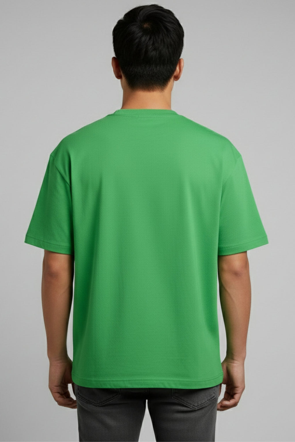 Astronaut Galaxy  Oversized T-Shirt - Pista Green Colour