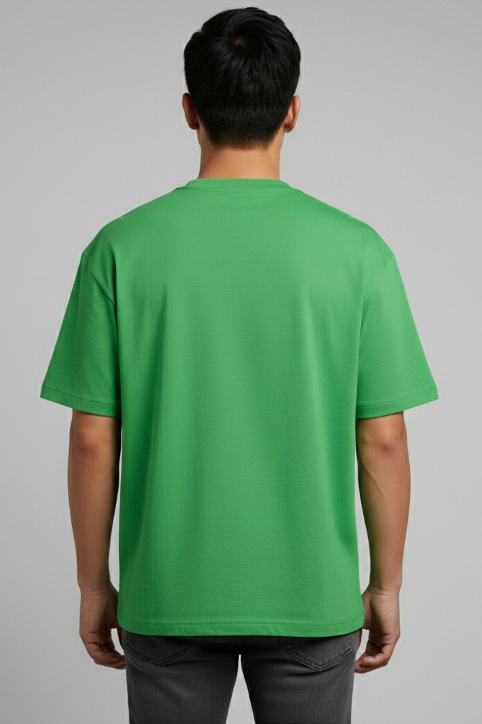 Astronaut Galaxy  Oversized T-Shirt - Pista Green Colour