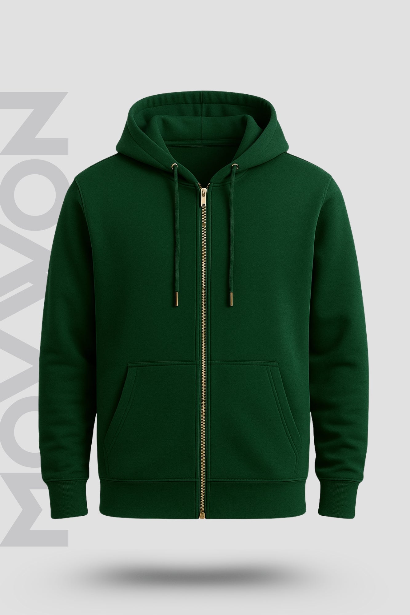 Ghost Vibes Relaxed Hoodie Bottel Green