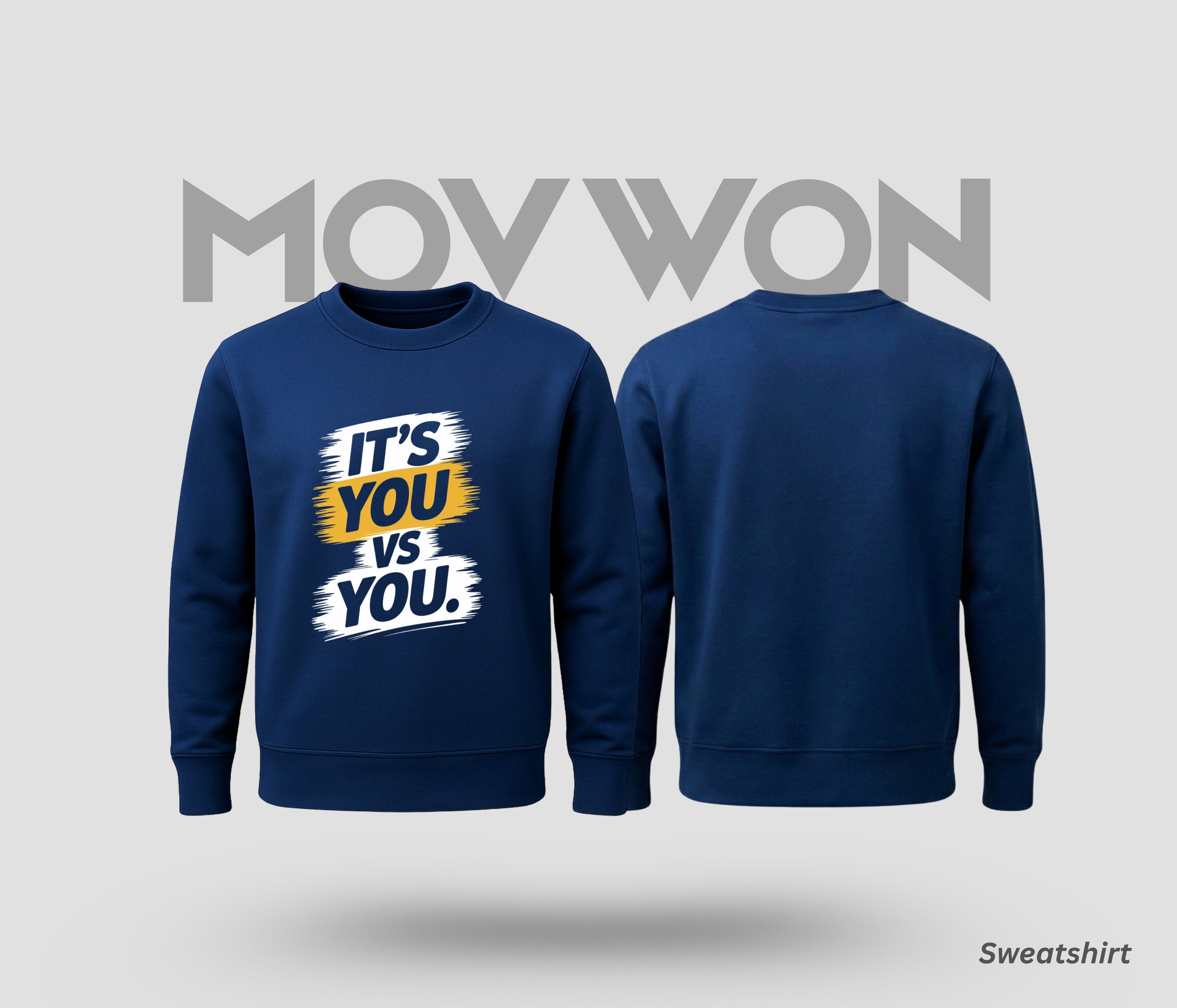 ITs You Solid Sweatshirt - Diesel Blue