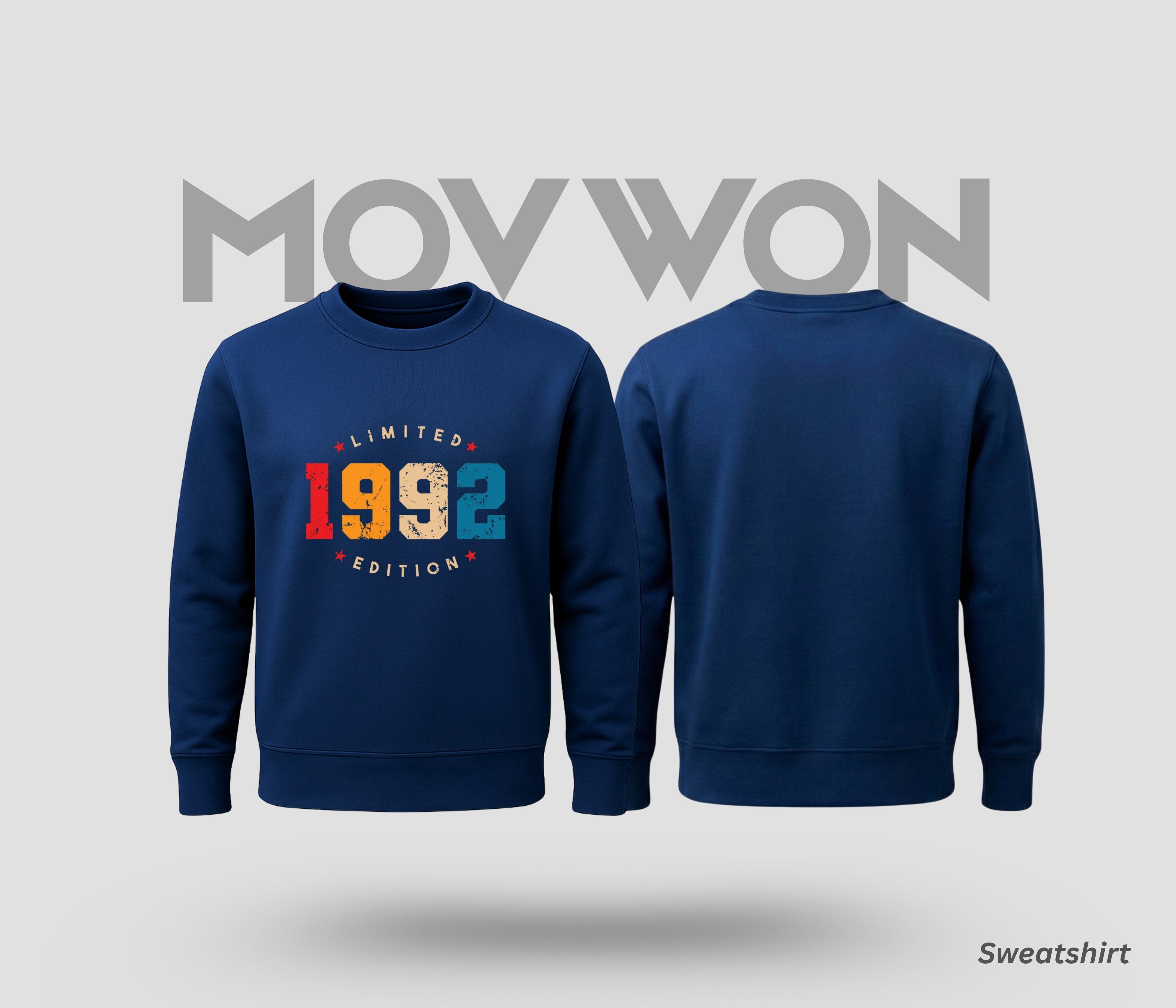 Solid Sweatshirt - Diesel Blue