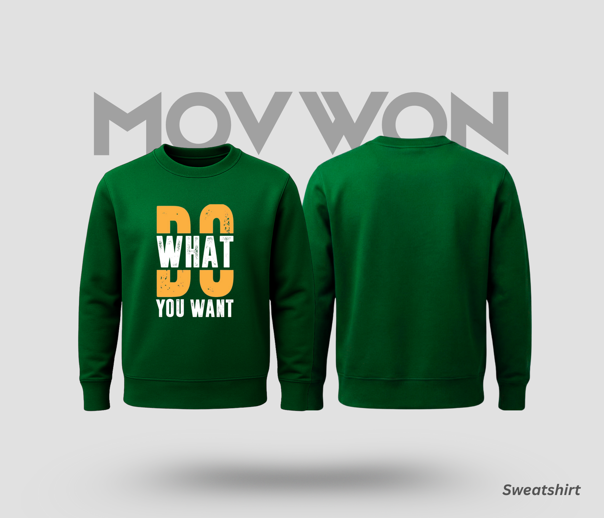 Do It Solid Sweatshirt - Pista Green