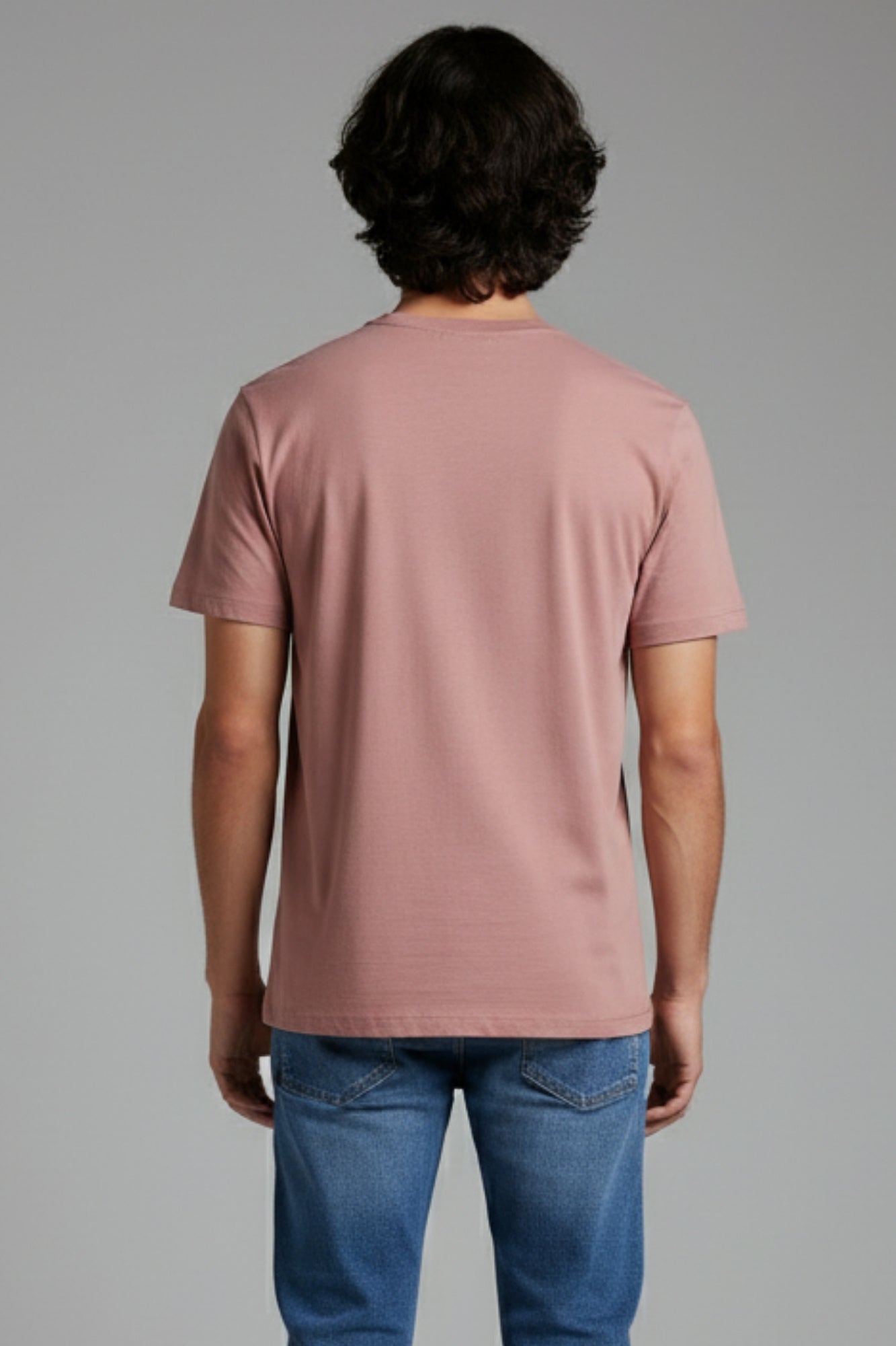Live the Dream  - Lite Pink colour Regual T shirt