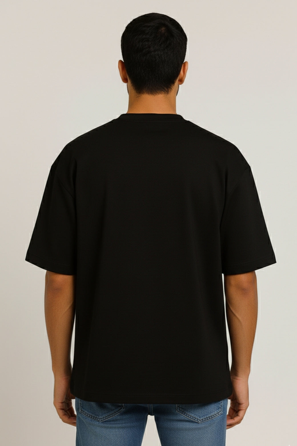 Oversized T-Shirt - Black Colour