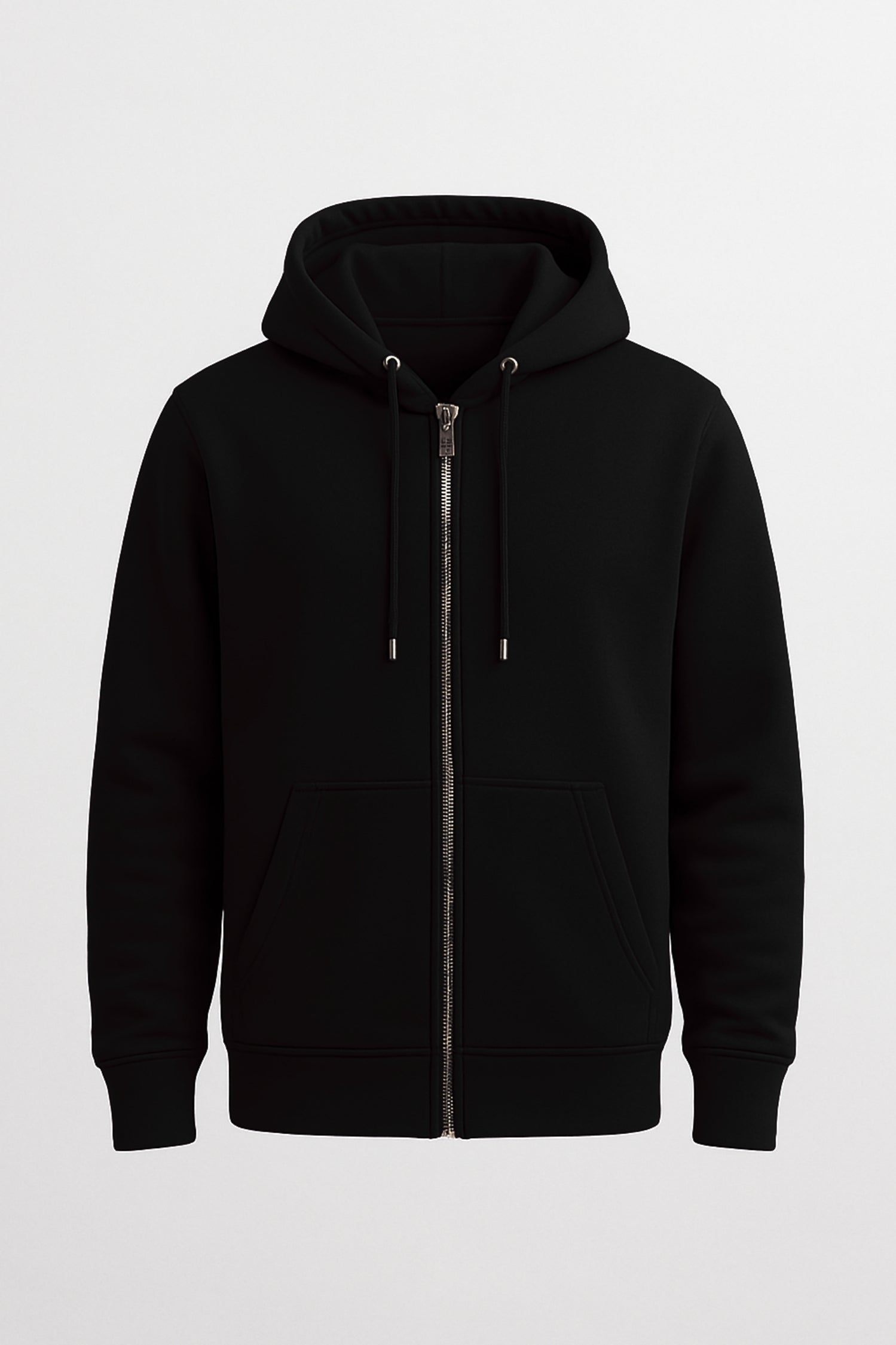 The Great Wave Relaxed  Hoodie  Black