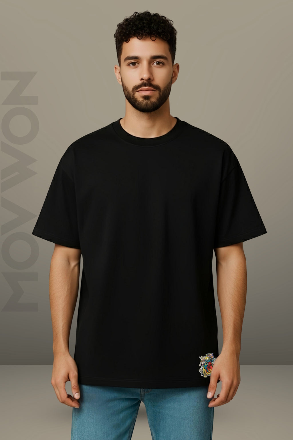 Gost Rider Oversized T-Shirt - Black