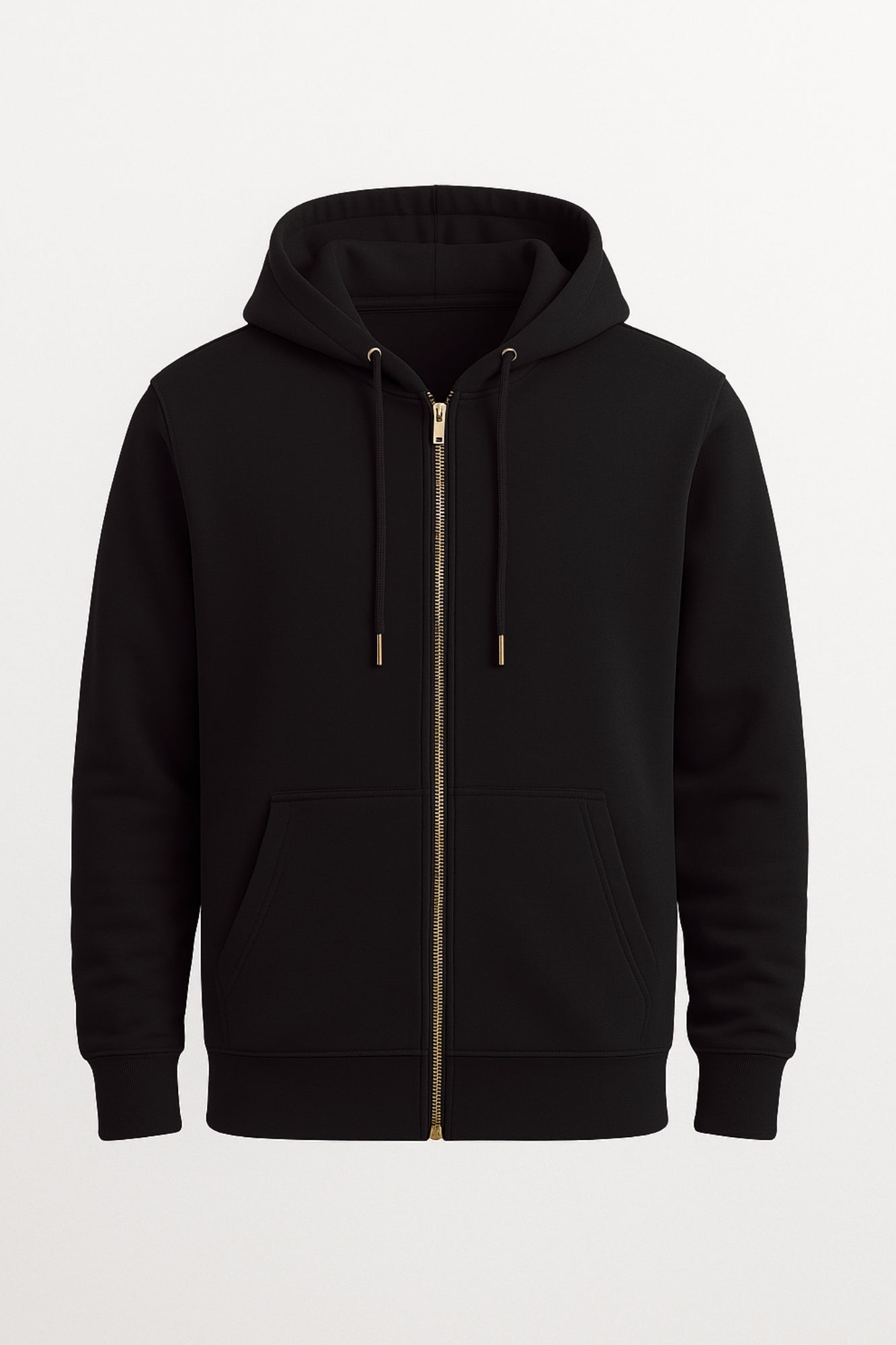 Never Give UpRelaxed  Hoodie Black