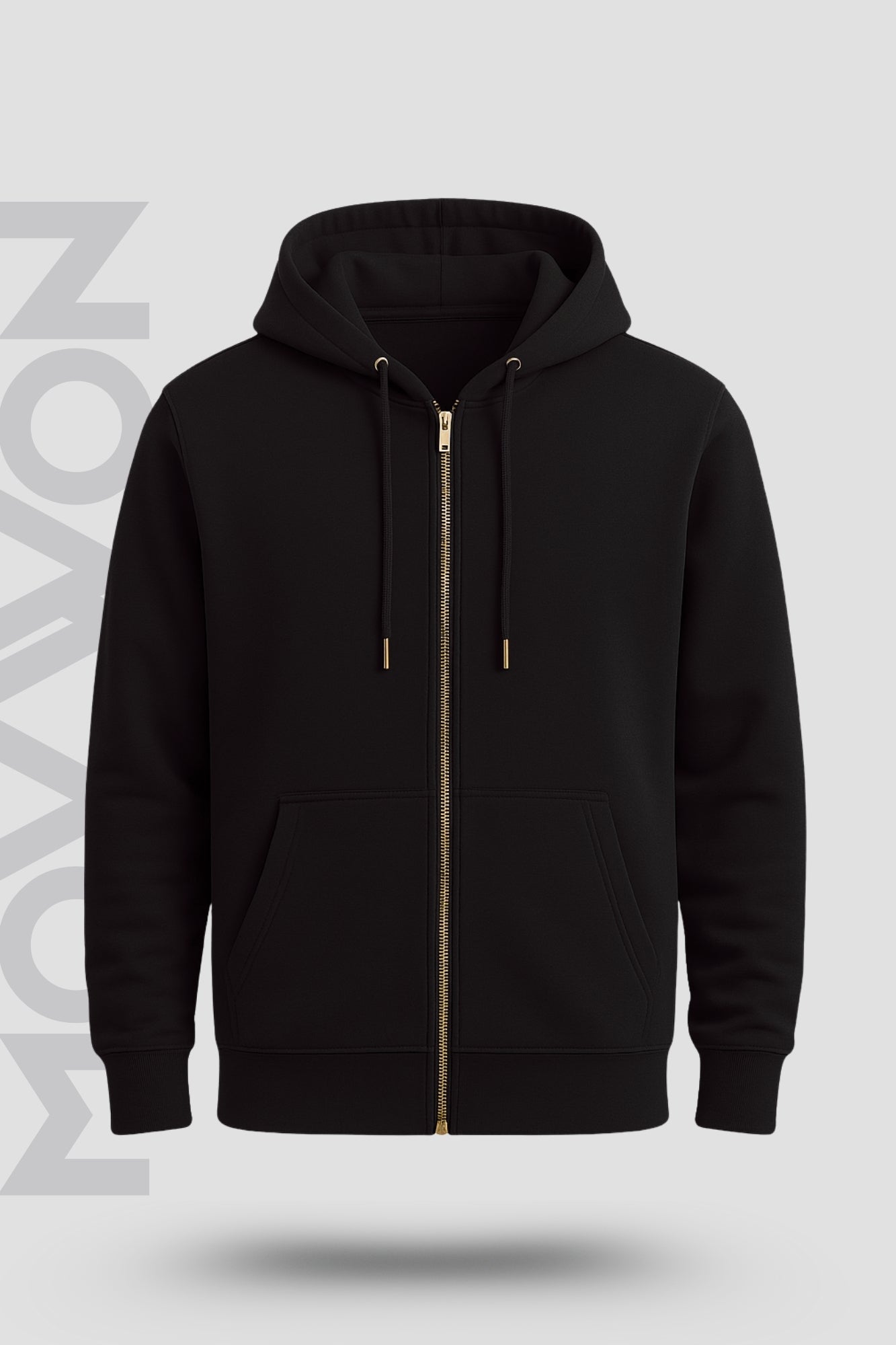 Samurai Panels Relaxed  Hoodie Black