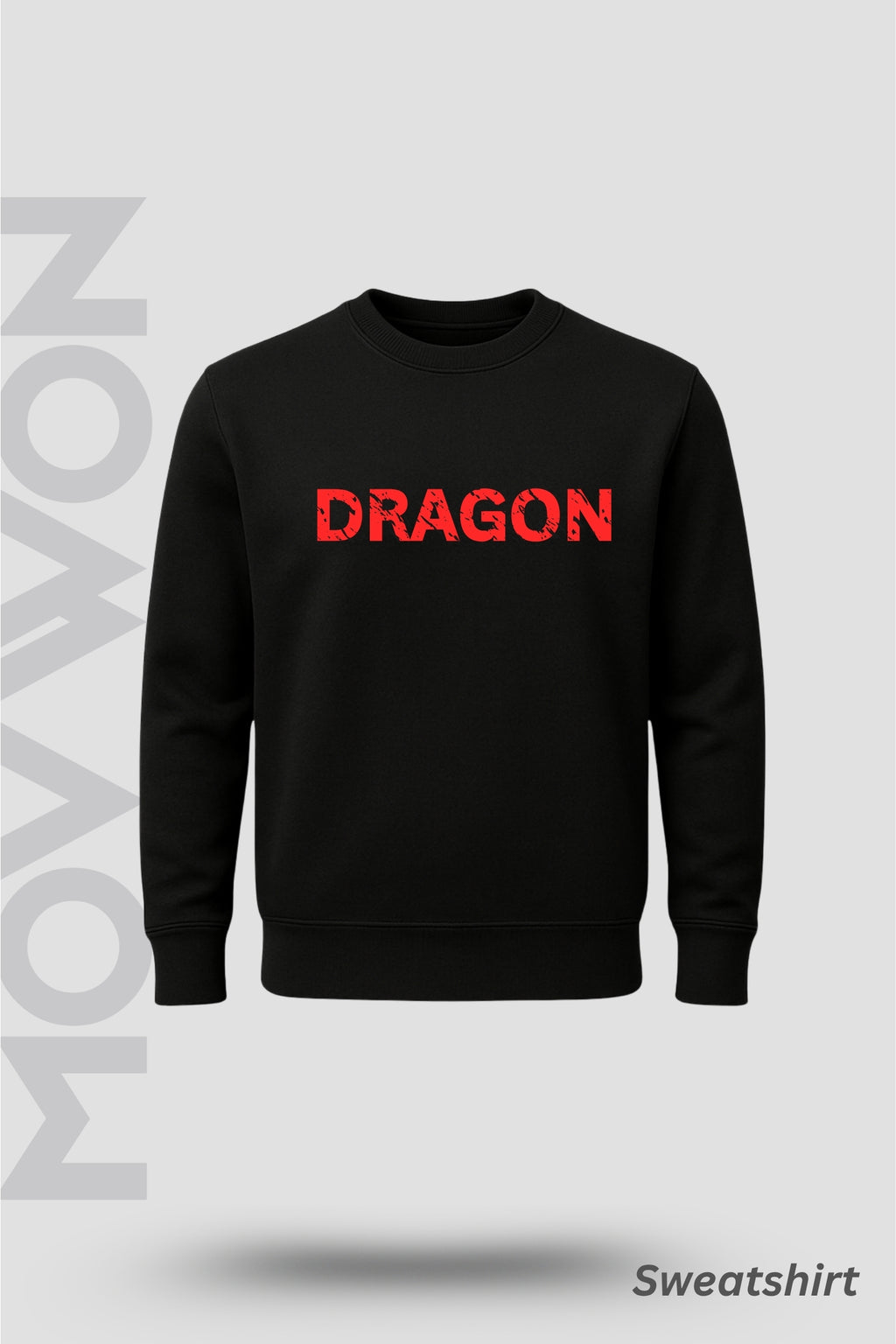 Dragon Solid Sweatshirt - Black Colour