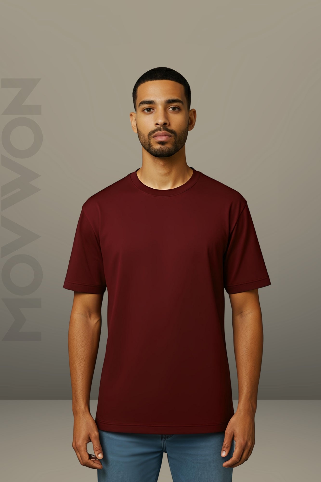 Not New Oversized T-Shirt - Maroon Colour