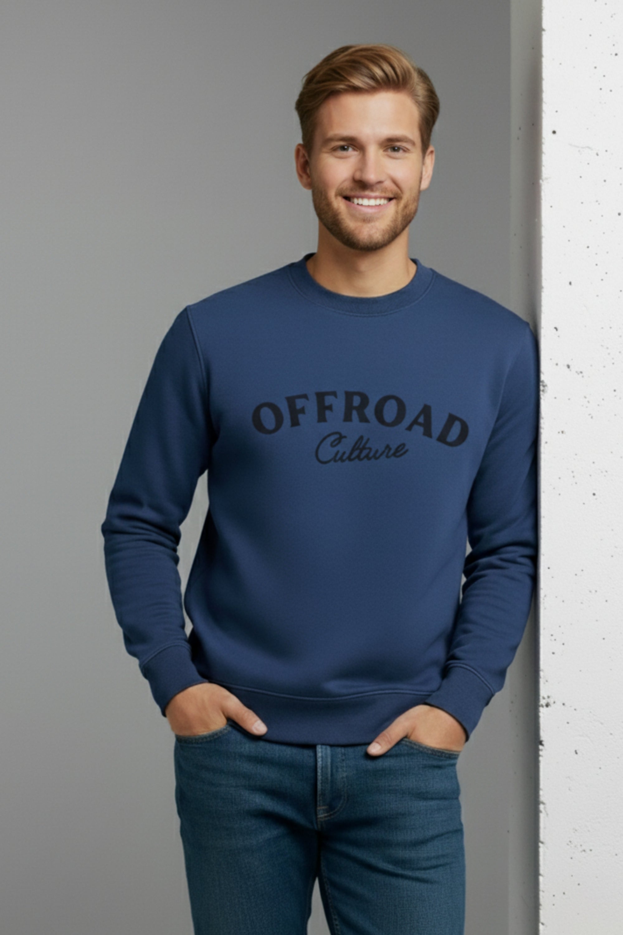 Off Road Sweatshirt Regular Fit - Diesel Blue